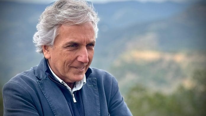 Raúl Mérida en la albufera, secretario autonómico de Medio Ambiente